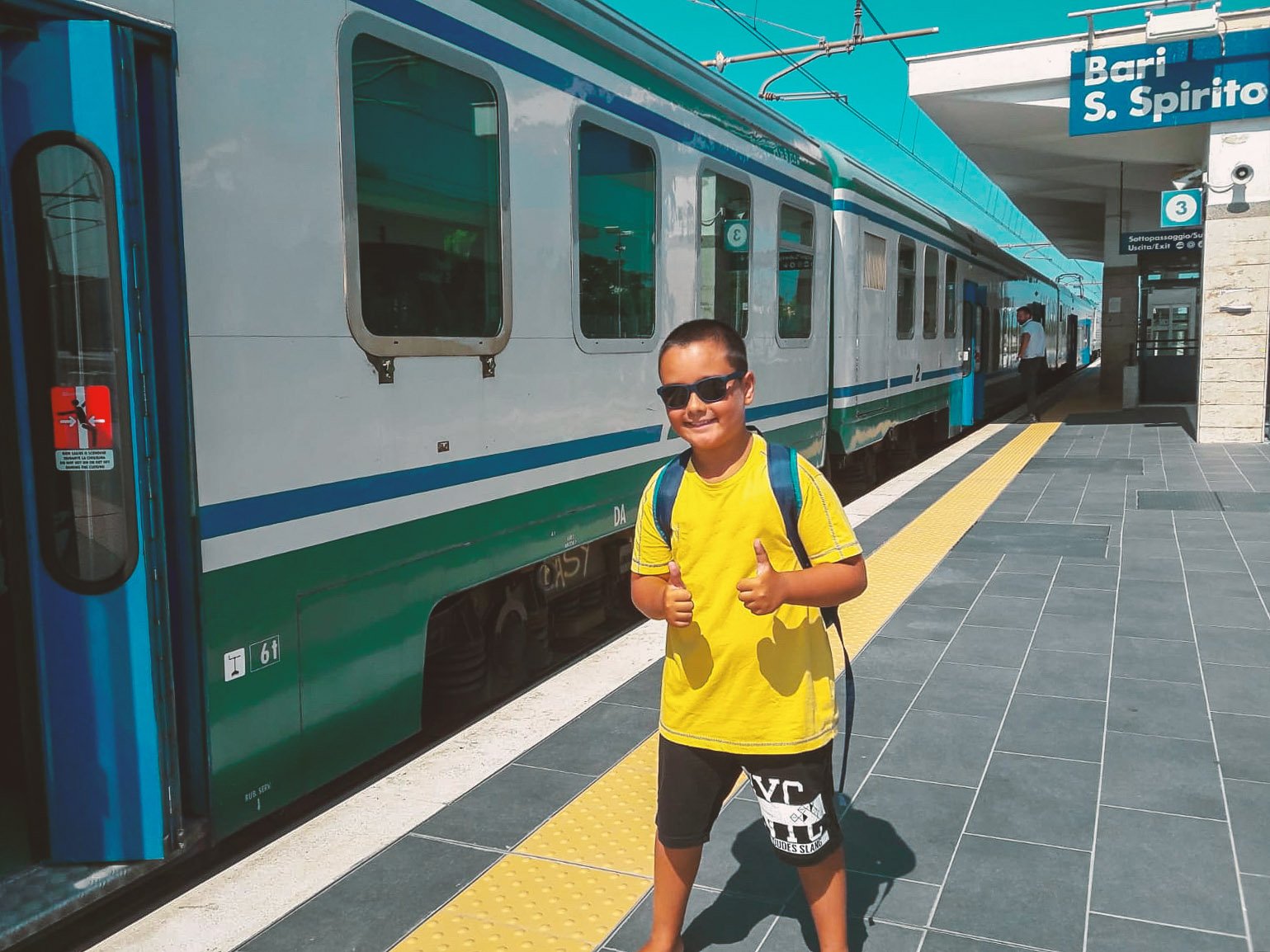 Viaggiare in treno con i bambini