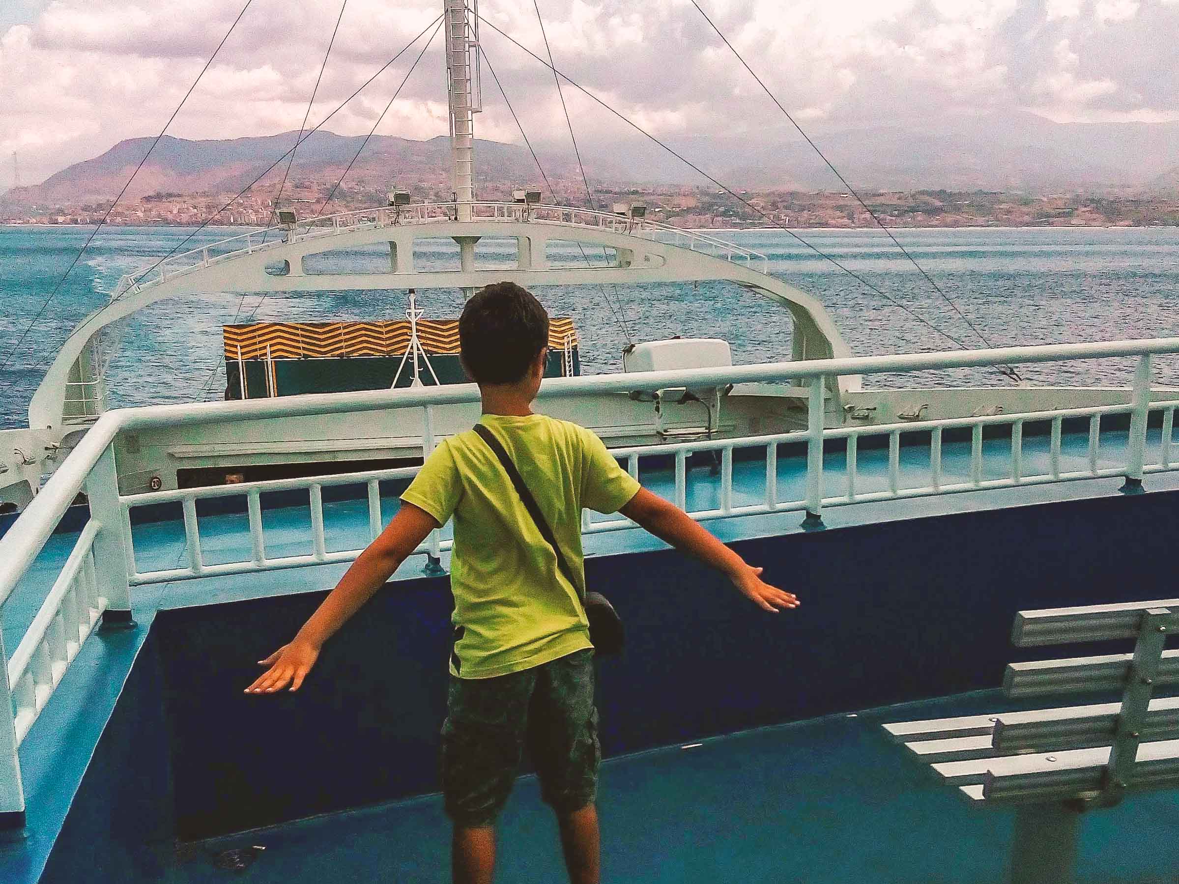 Viaggio in traghetto con i bambini