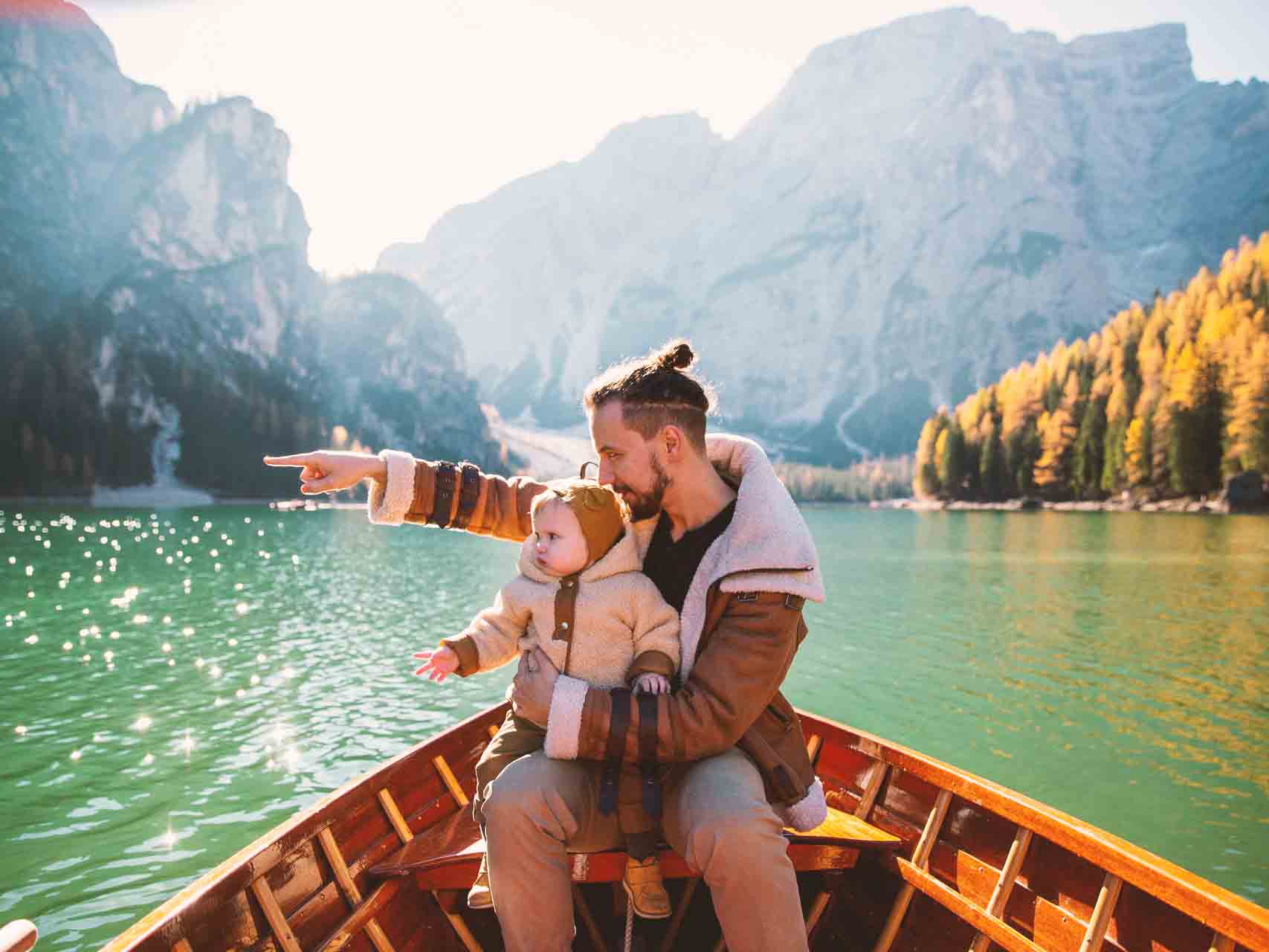 Viaggiare con i bambini piccoli in kayak