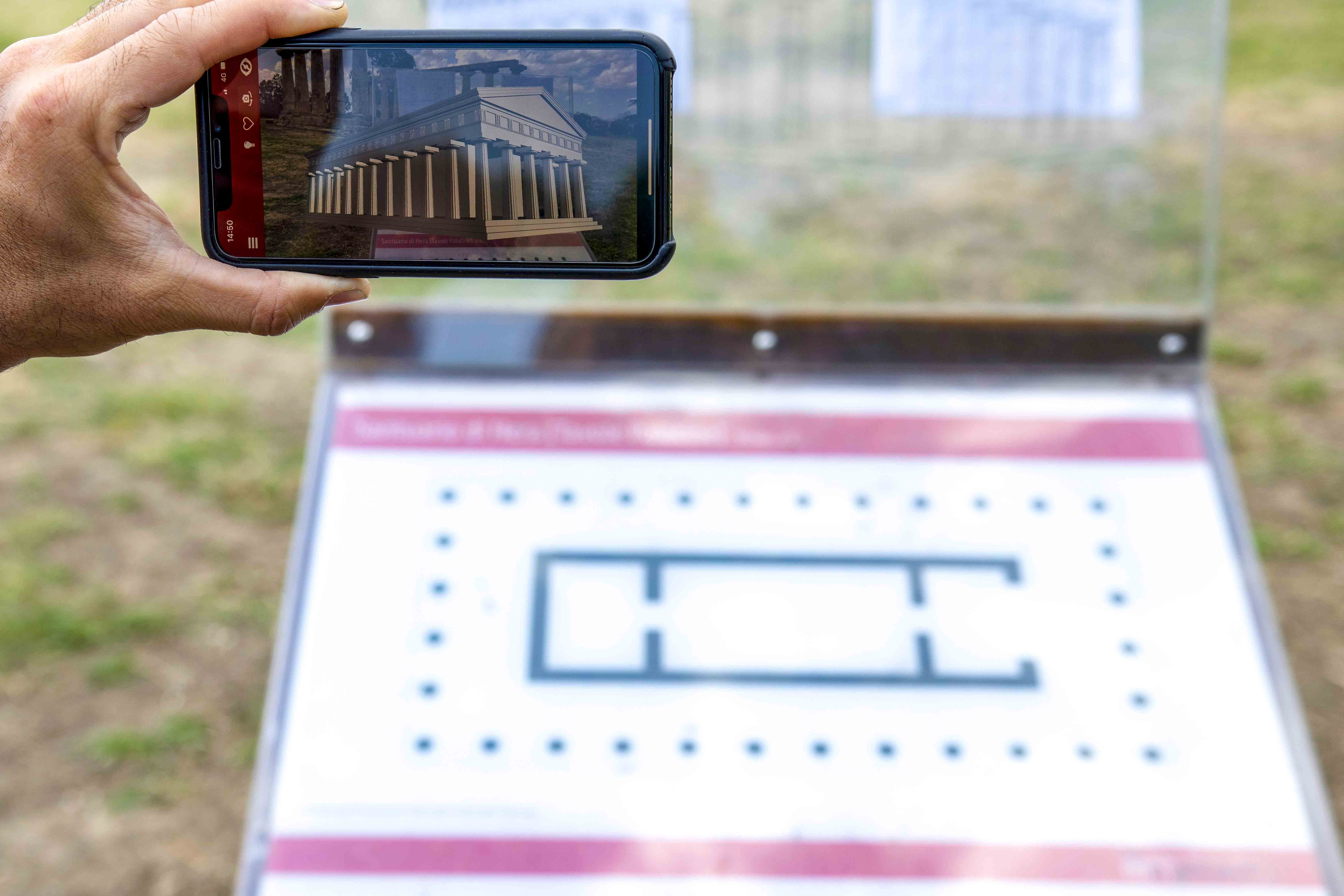 Le Tavole Palatine in realtà aumentata grazie al proprio smartphone