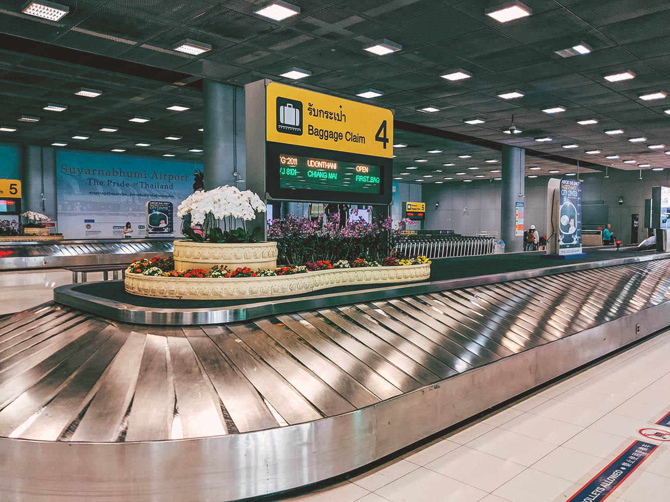 Ritiro bagagli aeroporto