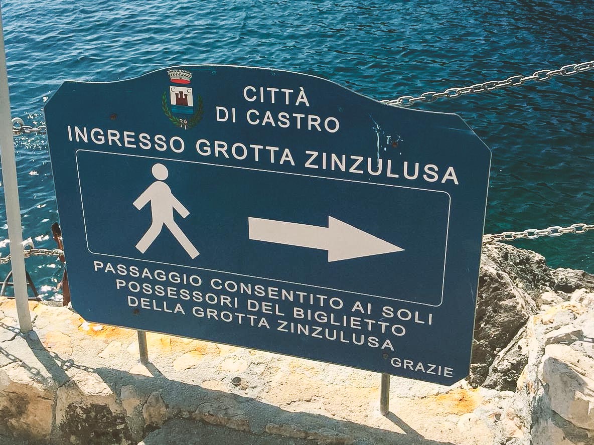 Ingresso Grotta Zinzulusa