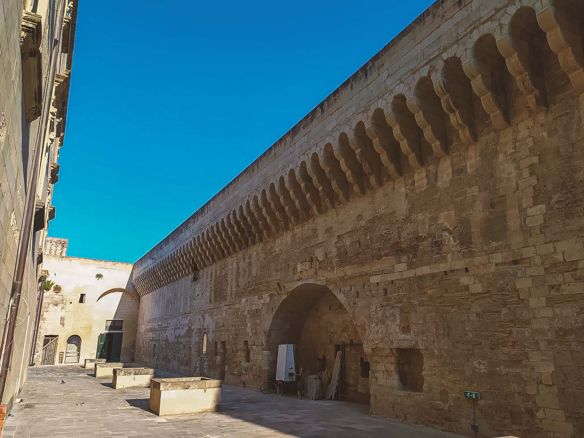 Castello di Lecce con i bambini