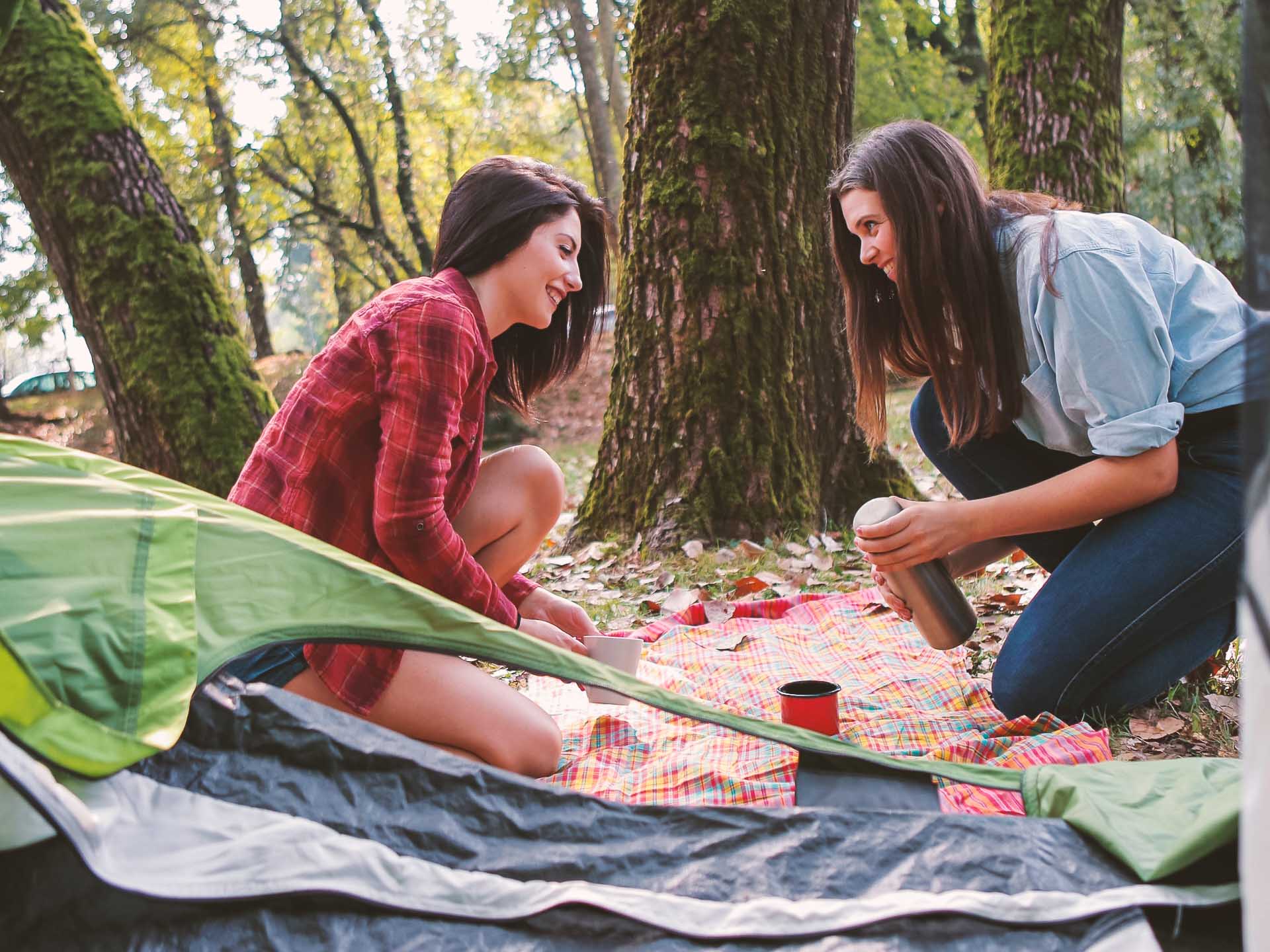 Momcation: vacanze per sole mamme in campeggio
